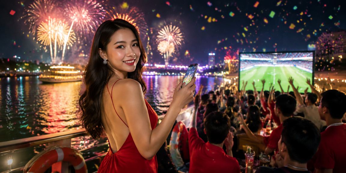 Người chơi tại Đà Lạt tham gia lễ hội và chơi casino di động trên điện thoại